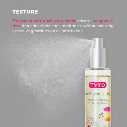 TYMO Heat Protectant Spray (Veganic)