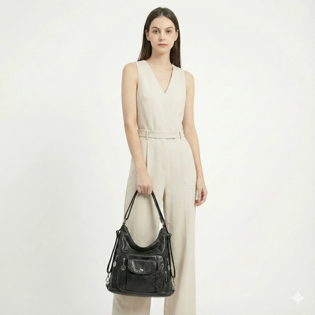 Women's Leather Bag - Lim