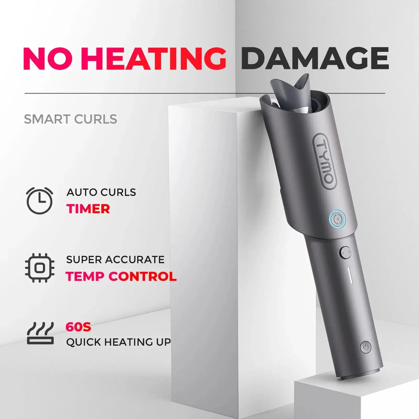TYMO CURLGO GREY ECO